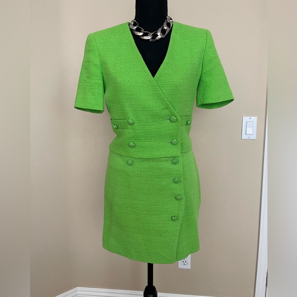 Trending Zara Matching Top and Skirt (Necklace not included).